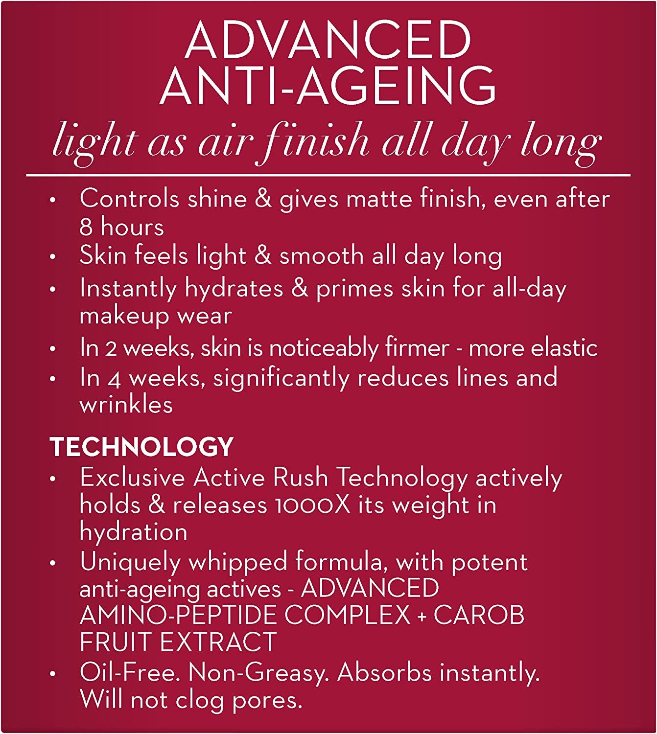 Regenerist Whips Face Cream Moisturiser UV SPF 30 50G