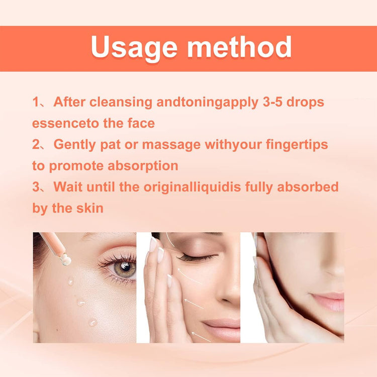 2Pcs Advanced Deep Anti-Wrinkle Serum,30Ml Pore Shrink Face Serum Hyaluronic Acid Moisturizing Nourish Essence,Advanced Deep Anti-Wrinkle Serum for Face Care