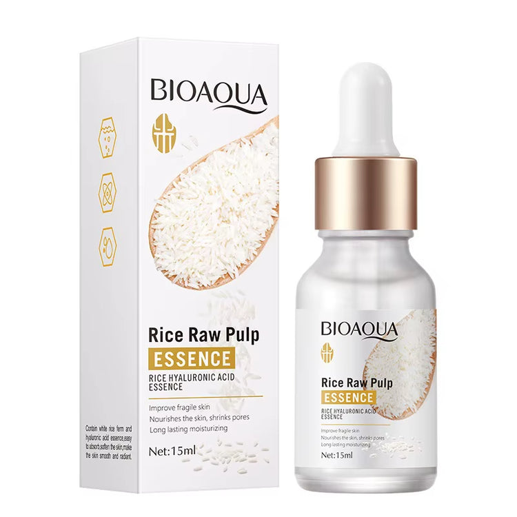 BIOAOUA Rice Puree Series Reduces Wrinkles Softens the Skin Enhances Skin Texture Moisturizes Nourishes the Skin Cleanses Face