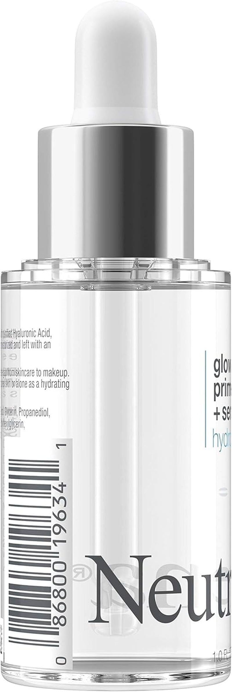Hydro Boost Glow Booster Primer & Serum, Hydrating & Moisturizing Face Serum-To-Primer Hybrid, Infused with Purified Hyaluronic Acid & Designed to Instantly Hydrate, 1.0 Fl. Oz