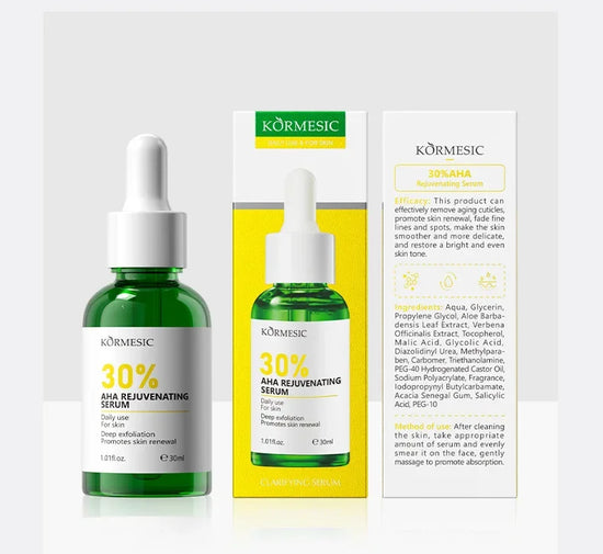 AHA Rejuvenation Niacinamide Brightening Face Serum Hexapeptide Ceramide Panthenol  Essence Anti Wrinkle Nourishing Skin Care